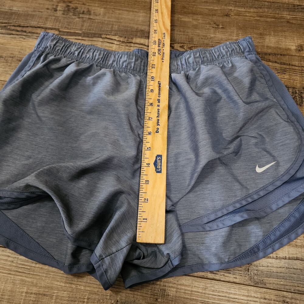 Nike Dri Fit  bluish gray women's athletic lined shorts size XL - Picture 6 of 6